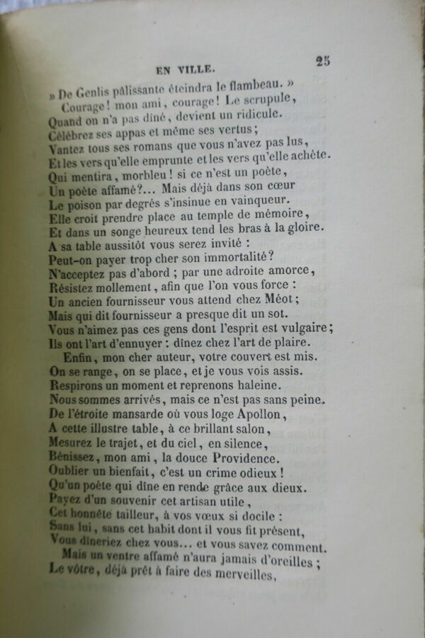 dîner L'art de diner en ville à l'usage des gens de Lettres... 1861 – Image 5