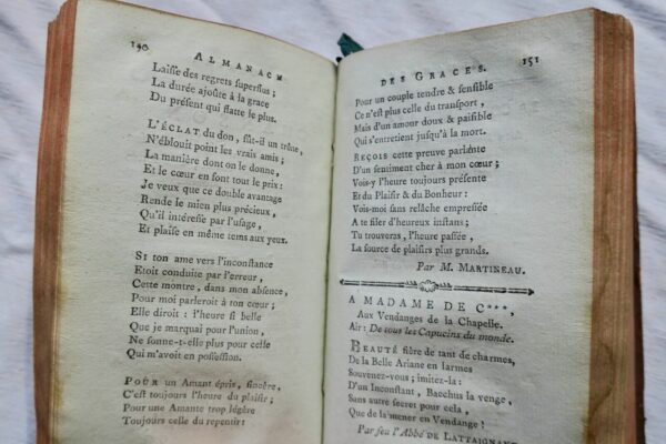 érotique Almanach des Grâces, étrennes érotiques chantantes – Image 5