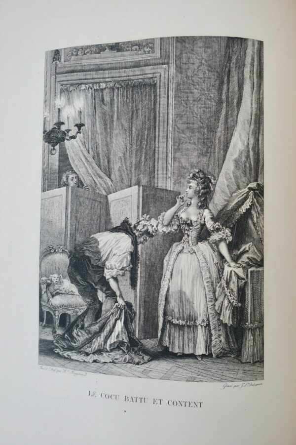 érotique CONTES DE LA FONTAINE illustrations de Fragonard – Image 12