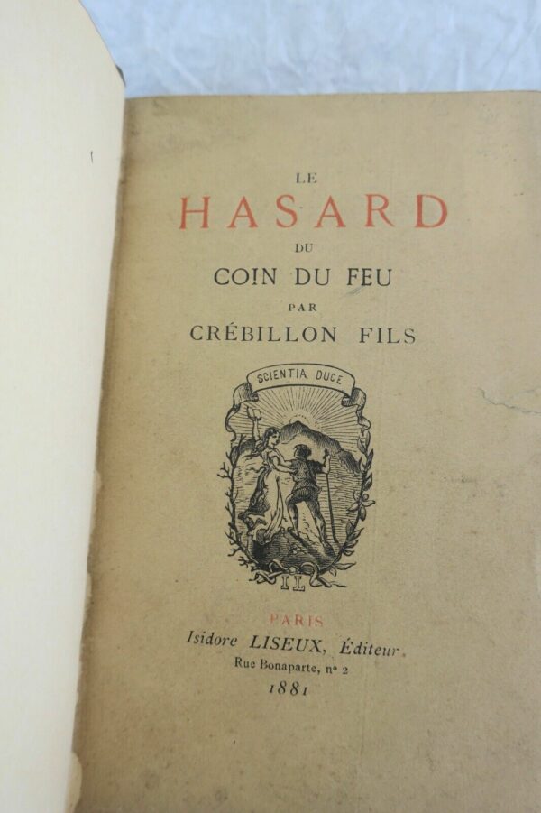 érotique  Le hasard du coin du feu 1881 – Image 3