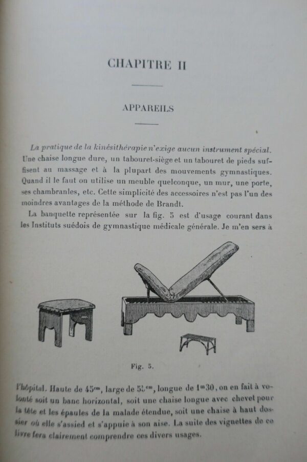 érotique Traité de kinésithérapie gynécologique (massage et gymnastique) 1897 – Image 11