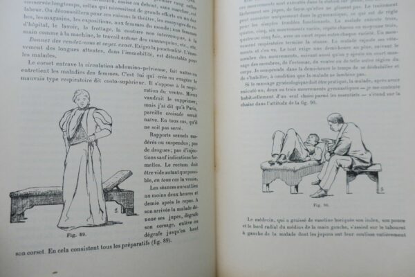 érotique Traité de kinésithérapie gynécologique (massage et gymnastique) 1897 – Image 13