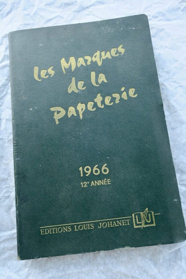 papier  les marques de la papeterie 1966 Johanet – Image 3