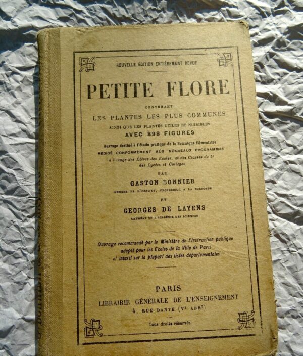 plante BONNIER GASTON / DE LAYENS GEORGES PETITE FLORE