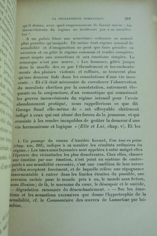 romantisme et les moeurs. Essai d'étude historique et sociale  1910 – Image 5